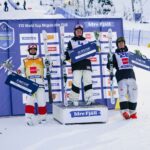 Mikaël Kingsbury Instagram - 2nd today in Sweden🇸🇪 Congrats to @nickpage.ski for your first World Cup win! Happy to share this moment with you and @walterwallberg 🙌🏼 Duals tomorrow LFG💨 Idre Fjäll Race Arena