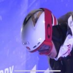 Mikaël Kingsbury Instagram - Redemption in Ruka🥇I missed this course last year… 9th win here, and we are back in yellow 😏💛📸 @fisfreestyle Ruka Ski Resort