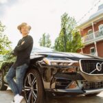 Mikaël Kingsbury Instagram - What I like the most when I drive my car in pure electric mode is that I can't hear a sound. The quiet ride lets me enjoy my playlist📻🎵I can go from home to the gym and back (and run every errand in between) on a single charge with zero tailpipe emissions. I’ll miss this beauty while I am in Europe! @volvocarcanada #XC60 #PlugInHybrid 📸 @marcantoine_charlebois