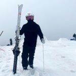 Mikaël Kingsbury Instagram - Back on snow🥷🏼🌋 Mount Hood
