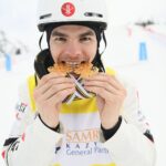 Mikaël Kingsbury Instagram - BACK 2 BACK🥇🥇 Winning the World Championship is unreal.. and to be World Champion 6x is beyond my wildest dream! Huge thanks my team and everyone for all your support! 📸 @kulagin #goldtastesgood Almaty, Kazakhstan