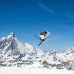 Mikaël Kingsbury Instagram - Gettin’ the feels back🙌🏼 swipe right for dub10 #switzerland #moguls 📸 @elliot_vaillancourt Zermatt, Switzerland