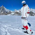 Mikaël Kingsbury Instagram - Monday’s office downtown Swiss alpes🙌🏼 So good to be back🙏🏼 Zermatt, Switzerland