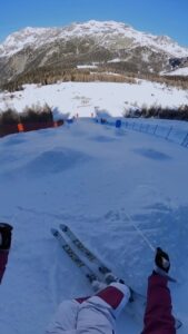 Mikaël Kingsbury Instagram - Valmalenco World Cup course preview. @gopro