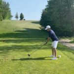 Mikaël Kingsbury Instagram - Fun last few weeks😎🤙🏼 •Last run of the season⛷️ •Baltimore with @underarmourca •Golf ⛳️ •Fastball 80mph ⚾️ •Show ⛈️❤️