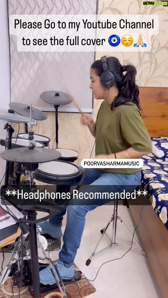 Mika Singh Instagram - @poorvasharmamusic @mikasingh @kanganaranaut @actormaddy Please go to my youtube channel to see the full cover. 🧿🙏🏼❤️ (Link in Description) #god #poorvasharmamusic #drumcovers# drumchops #music #liveperformance #drumemrs #instagrammers #ootd #votd #jugni #mikasingh #trendingcovera #trendingsongs #trendingmusic #trendingaudio #love #live #laugh #smile #passion #jmd #harharmahadev #om #neverbackdown #livelifetothefullest