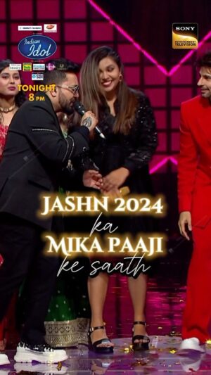Mika Singh Instagram - Mika Singh ne stage par contestants aur judges ke saath New Year’s ka mazedaar mahaul banaya aur jhoom uthi saari public.

Dekhiye #IndianIdol aaj raat 8 baje, sirf #SonyEntertainmentTelevision par.

@shreyaghoshal @kumarsanuofficial @vishaldadlani @huseinkk @fremantleindia @mikasingh @hansrajhanshrh 

#IndianIdol14 #EkAwaazLakhonEhsaas