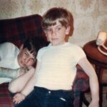 Mike Birbiglia Instagram - Joe started crying so I decided to bring him on my trip to Salt Lake City. America’s Guest will be hitting the slopes and selling merch @kingsburyhallutah #saltlakecity #americasguest #joeybagofdonuts Photo by: It was the 80s. Nobody kept track. Shrewsbury, Massachusetts