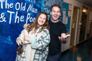 Mike Birbiglia Instagram - Week 6 at @oldmanpoolbway! Wow! Here we go, week 7! ❤️🏊 

📸 by @rebeccajmichelson