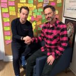 Mike Birbiglia Instagram - Today on “Working It Out” we are lucky enough to have my old friend @nickkroll. A brilliant and hilarious human who recently made “History Of The World Part Two” along with Mel Brooks who is…Mel Brooks. The show is absolutely a must watch. It’s on @hulu. He also was in the Georgetown Players improv group with me in the 1990s. (Slide 4) The podcast is at the link my bio. This is a great one, friends. Enjoy. ❤️