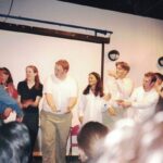 Mike Birbiglia Instagram - Today on “Working It Out” we are lucky enough to have my old friend @nickkroll. A brilliant and hilarious human who recently made “History Of The World Part Two” along with Mel Brooks who is…Mel Brooks. The show is absolutely a must watch. It’s on @hulu. He also was in the Georgetown Players improv group with me in the 1990s. (Slide 4) The podcast is at the link my bio. This is a great one, friends. Enjoy. ❤️