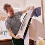 Mike Birbiglia Instagram - Possibly the best gift I’ve ever received? It’s an original @jamesmcmullanart. Every day at @lincolncenter for the last 3 months I have admired the show art by this tremendous artist on the walls. On my final night my producers gave me a painting they commissioned from James Mcmullan for our show. Thanks to @jfj4 @sdwags @gregnobile and @patrickt77. Incredible producers. Unimaginably cool experience. Thanks to everybody who helped make @oldmanpoolbway a reality. I will miss it so much. ❤️😢 (📸 by @emiliomadrid) Lincoln Center Theater