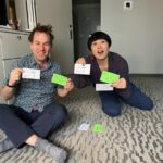 Mike Birbiglia Instagram – A year in the life of the “Working It Out” podcast with: 

1. @jimmyfallon (📸 by @nemetroulakos) 
2. @atsukocomedy (📸 by @ryanharpergray when we were working out ideas for her incredible HBO special “The Intruder” on the floor of a hotel room in Minneapolis in the dead of winter! 🥶 
3. @chloeiscrazy (soooooo good. Don’t miss it) 
4. @drewbarrymore (another 💯 ) 
5. @benstiller— photo from when we co-hosted @nantucketfilmfestival screenwriters tribute in 2017. On the podcast this year we went deep on #severance 
6. Me and @jhopestein (📸 by @ihatealexlau) great episode! Her book “Little Astronaut” came out this Fall! ❤️📚
7. @alexedelman outside of closing night of his hit off-broadway show “Just For Us” at @greenwich_house.
8. Me and @jbirbiglia at his wedding a long time ago. Great episode! Joe Bags! 
9. @zarnagarg— legendary episode. Many many touching DMs and emails about this one!
10. Jon Laster @hewasfunny return guest! Discussed his creation of @blapptheapp and more! 

Thanks for joining us this year for a pandemic experiment that became a new way of thinking about creative process for me and maybe for you! Almost 90 episodes on and here’s to 90 more! Thank you for it all!! ❤️