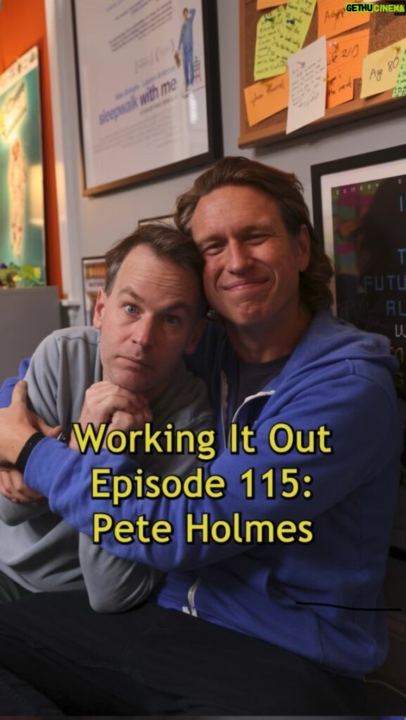 Mike Birbiglia Instagram - We have recorded 115 episodes of Working It Out. If you listen to one let this be the one. . . . #peteholmes #mikebirbiglia #workingitoutpodcast