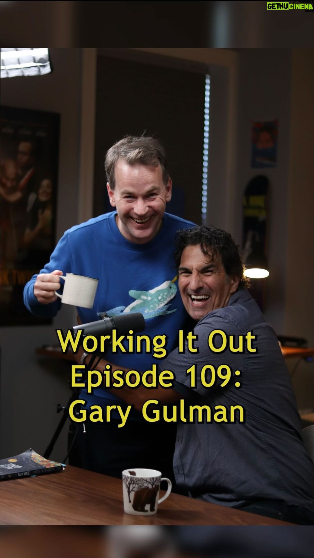 Mike Birbiglia Instagram - Are we friends or are we work friends? This week on Working it Out is @garygulman. I cannot urge you enough to read his new book “misfit”. And while you’re at it you should watch his special “The Great Depresh” on HBO. These are seminal comedy works. I think you’re gonna love this episode of the podcast. Full video version available on YouTube. . . . #workingitoutpodcast #garygulman #mikebirbiglia