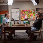 Mike Birbiglia Instagram - We’ve come a long way at “Working It Out.” We moved into our very own studio this week and recorded our 98th episode with the legendary Ray Romano. You gotta see his movie “Somewhere In Queens” this weekend. Made me cry. Find it. See it. Thanks for it all, friends. Here’s to 98 more. ❤️ (📸 by @monique.carboni)