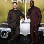 Mike Colter Instagram - PLANE PREMIERE. In theaters January 13th. See you there @planemovie ✈️ #actionmovies #premiiere #dynamicduo #amctheaters @lionsgate #fridaythe13th