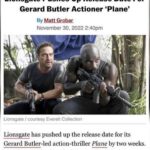 Mike Colter Instagram - ‼️RELEASE UPDATE‼️ @planemovie Will now hit theaters across the country on JANUARY 13th, 2023 on MLK weekend. See you there🍿 @lionsgate #releasedate #action #gerardbutler #mikecolter #actionthriller