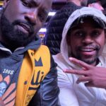 Mike Colter Instagram - The @nyknicks got a win last night! The @thegarden experience is a hard one to beat. It's been a minute since I've been coming to these games, but it's always a treat! 🙏🏿 #jamesdolan for being a gracious host. Let's go Knicks!! #miamiheat #nyknicks 🧥 @rootsoffight Madison Square Garden