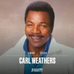 Mike Colter Instagram - R.I.P Mr. Carl Weathers. 🙏🏿🕊️ ❤️ #thereisnotomorrow #rocky #predator #actionjackson #apollocreed #happygilmore