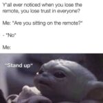 Mike Colter Instagram - 🤣🤣 I felt this one. All bets are off when that remote goes missing. I have made phone calls and received calls over who was the last to have the remote. I will pat you down and go through your personal belongings until we get to the bottom of this! TRUST NO ONE😒 #lietome #confessions #idontbelieveyou #remotecontrol #emotionaldamage #trustissues In Your House