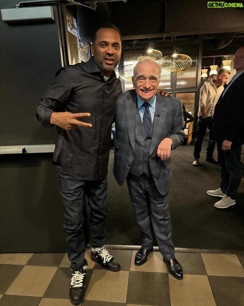 Mike Epps Instagram - On some real Gangxta shit this My second time around with which in my opinion is my top 5 directors 🎥 of all time @martinscorsese_ I told him I wanna play Italian in his next movie 😂 #Goodfellas #casino #scorpios #daparted
