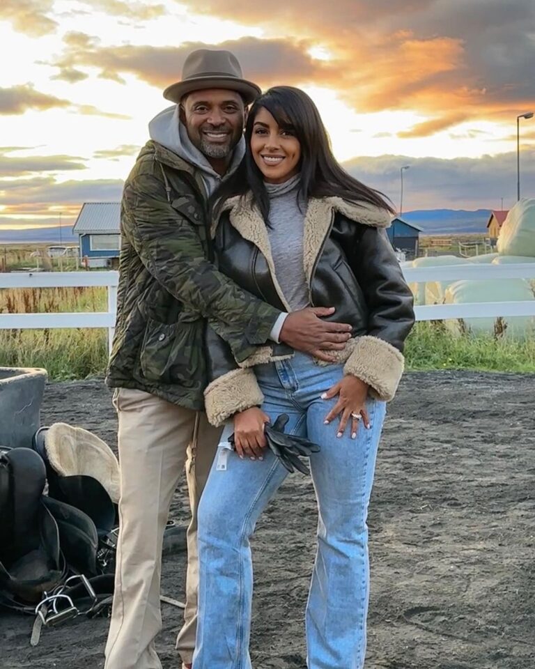 Mike Epps Instagram - Happy birthday to my beautiful wife @kyraepps thank you for being you at all times God made you perfect for me and our family ❤️🌺 #iceland ❄️🌲