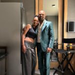 Mike Epps Instagram - one of my baby girls Mickey pulled up on me at my show ❤️