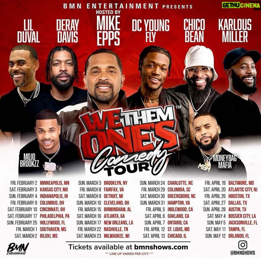 Mike Epps Instagram - Yeh here we go Go get them tickets 🎟️ proof in the pudding