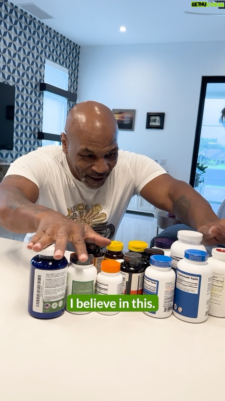 Mike Tyson Instagram - “Using high-quality supplements is essential to feel your best, and that’s why I trust @iHerb because I know I’m always going to get the best quality. Check out what works for me on my #iHerb shop at the link in my bio! Use discount code TYSON for 20% off for new customers.” #ad