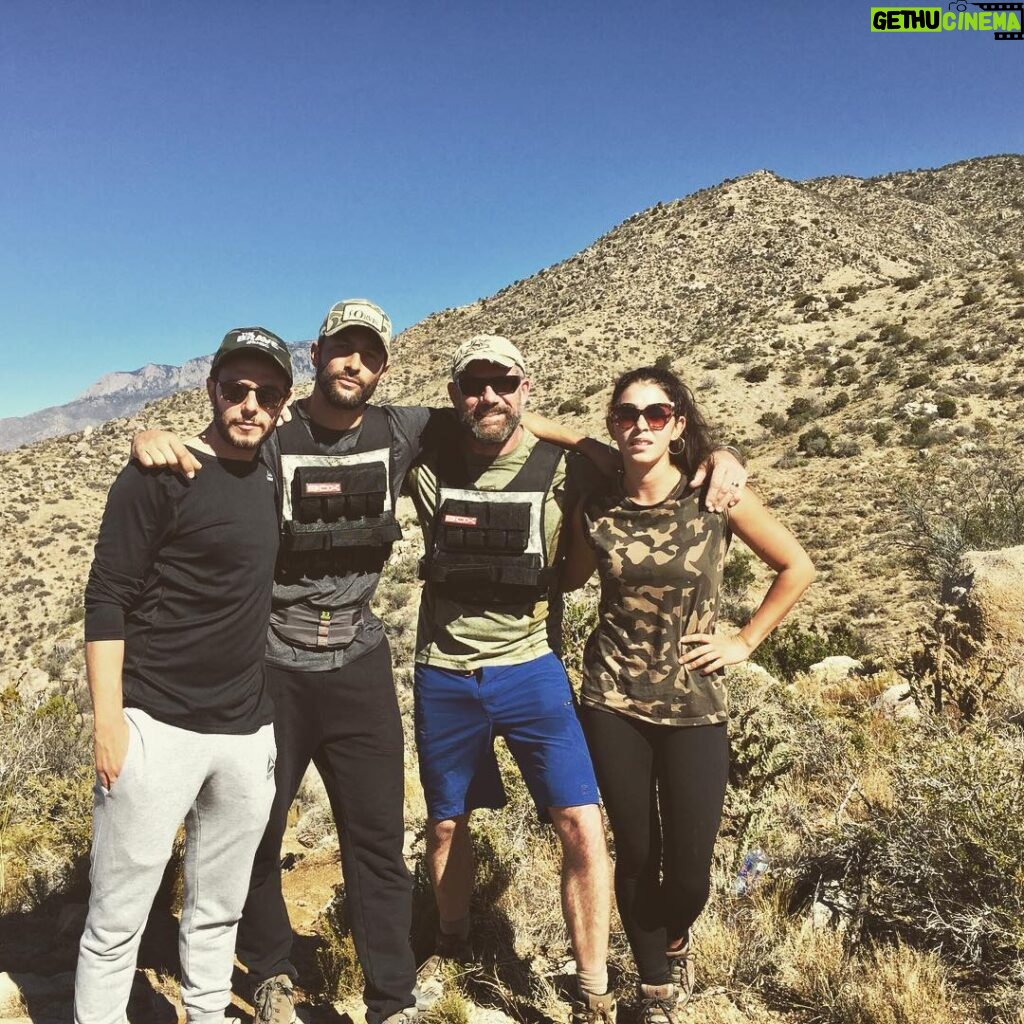 Mike Vogel Instagram - Putting our money where our mouths are. @nbcthebrave #training #altitude