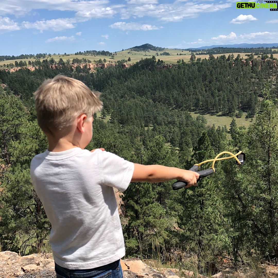 Mike Vogel - 9.3K Likes - It’s a lost art. He’s going to give David a run for his money. Goliath.... be ware #wyoming