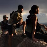 Mike Vogel Instagram - Not a posed shot....just finished a weighted hike. Sucking wind. Worth it for the view....@RogueFitness @nbcthebrave photo credit: @mikalvega