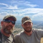 Mike Vogel Instagram - ‪View from the top. First day of training in the books. Altitude SUCKS. @mikalvega @NBCTheBrave missing 4.....‬