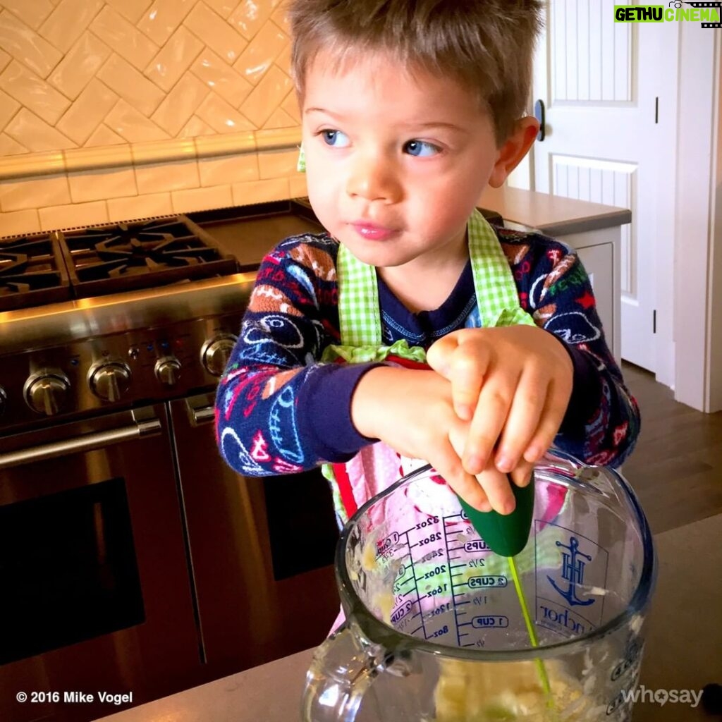 Mike Vogel Instagram - Poor bugger. Football PJ's and a strawberry shortcake apron. #LifeWithSisters #ManUp