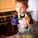 Mike Vogel Instagram - Poor bugger. Football PJ's and a strawberry shortcake apron. #LifeWithSisters #ManUp