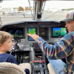 Mike Vogel Instagram – When I was his age, I would have given everything to have access to anything with an engine and wings. None of my kids have been bitten by the flying bug, as I had hoped, but there is still time, and, hopefully, many more flights ahead. #startemyoung #flyboys