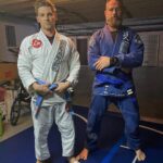 Mike Vogel Instagram – So,  Have you ever tried to put your shoulder under a car, pick it up, and then move it?……… yeah. He’s kinda like that.  @mikalvega @graciebarra @gbfranklintn #dontkillmebro #civiliansvsSEALS #SEALSwin #BJJ