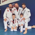 Mike Vogel Instagram – One last roll with my son @gbfranklintn before I take off to Fiji for filming.  Thankful for this sport that he and I get to share together.  @whitestoneenterprises #graciebarra #graciebarrafranklin #chokemeoutson