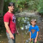 Mike Vogel Instagram - I want to add one thing to my resumé: *Expert rock skipper* Father. It is the greatest role I will ever play. Thank God he got his momma’s looks. Love you, buddy….