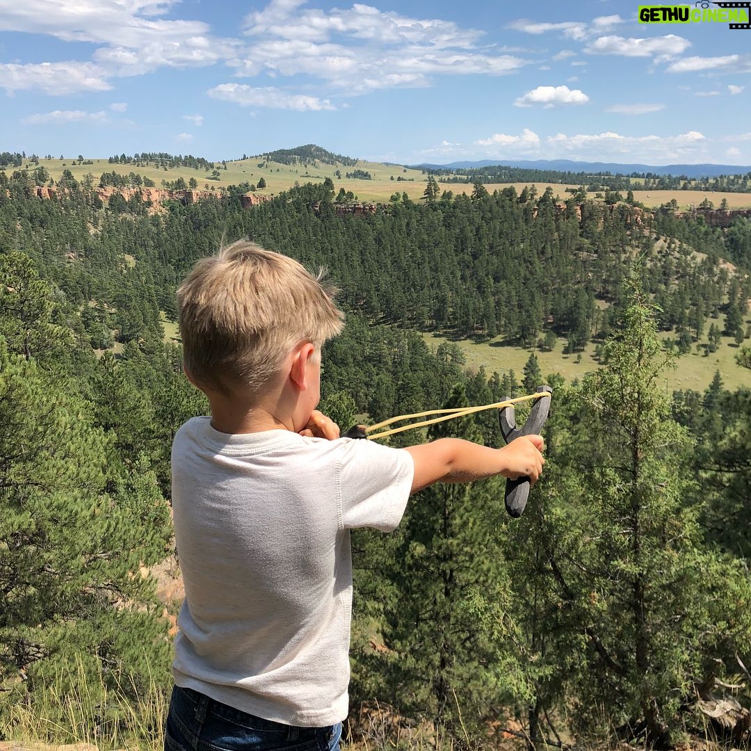 Mike Vogel - 9.3K Likes - It’s a lost art. He’s going to give David a run for his money. Goliath.... be ware #wyoming