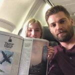 Mike Vogel Instagram – Taking the oldest terror with me to NYC to do press at the #macysdayparade for @nbcthebrave she opened the @americanair magazine on the flight and found daddy’s article.  Pretty cool.  Tune in to the parade tomorrow and watch us!