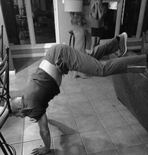 Mike Vogel Instagram - ‪In continuing my children’s education, while we are in ABQ filming, I introduced a twerking 101 class  I, of course, acting as professor.... #RaiseEmRight ‬