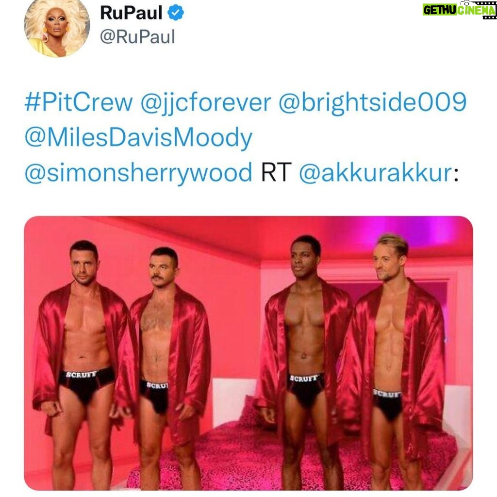 Miles Davis Moody Instagram - Happy birthday to the legend, the statement, the icon, THEE moment, @rupaulofficial !! Thank you so much for making me a member of your family on and beyond @rupaulsdragrace, giving me opportunities and for your continued friendship. I hope you enjoy your special day. Shout out to all the dolls and my pit crew brothers! LOVE YOU! Hollywood, California