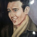 Miles Davis Moody Instagram - Happy heavenly birthday to dad!❤️❤️❤️ (dads self portrait at 25)