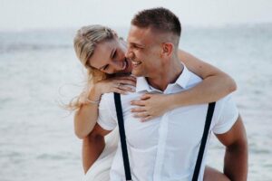 Miloš Petrášek Instagram - Married💍👫 Photo by: @cedricdvincent 
#me#man#and#my#wife#wedding#time#mauricius