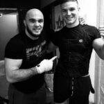 Miloš Petrášek Instagram - My favorite fighter sparring with me. Big problem😂🔥 It’s honor for me to spar with legend like him🙏🏼🇦🇱 @oktagonmma @twinzzsk @reindersmma @extremehobbyshop.cz @goldfingersprague @mmrealityholding @parkaficko @ink_packo @syntech.cz #me#man#mma#sparring#wrestling#box#gift#strong#life#is#good Allstars Training Center