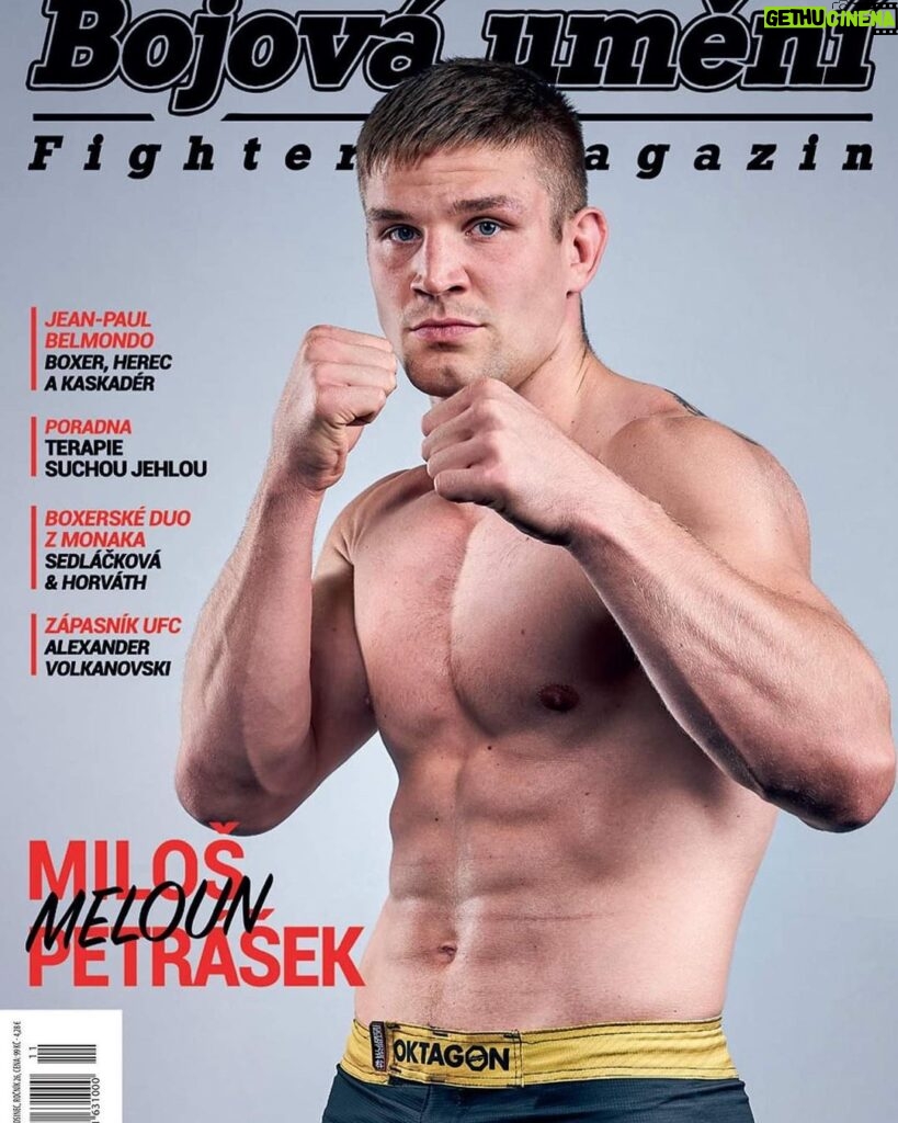 Miloš Petrášek Instagram - Tenhle časopis jsem si četl ještě na škole, když psal o tehdejších bojovnících a trenérech, kteří se za ty léta stali legendami dnešního bojového světa. Je mi ctí🥋🙏🏼 #me#man#mma#sport#fighter #czech#vision#way