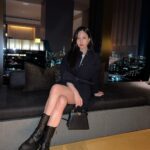 Mina Myoui Instagram - P E E K A B O O 🖤 @fendi #FendiFW23 #PR