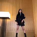 Mina Myoui Instagram - P E E K A B O O 🖤 @fendi #FendiFW23 #PR